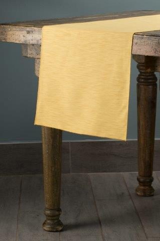 Shantung Gold table runner